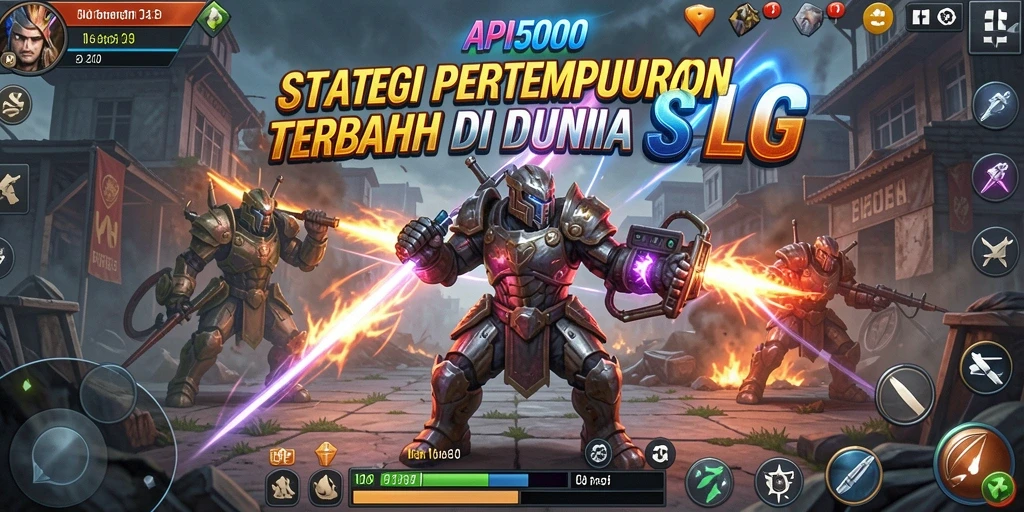 Tampilan menarik gameplay strategi dalam API5000.