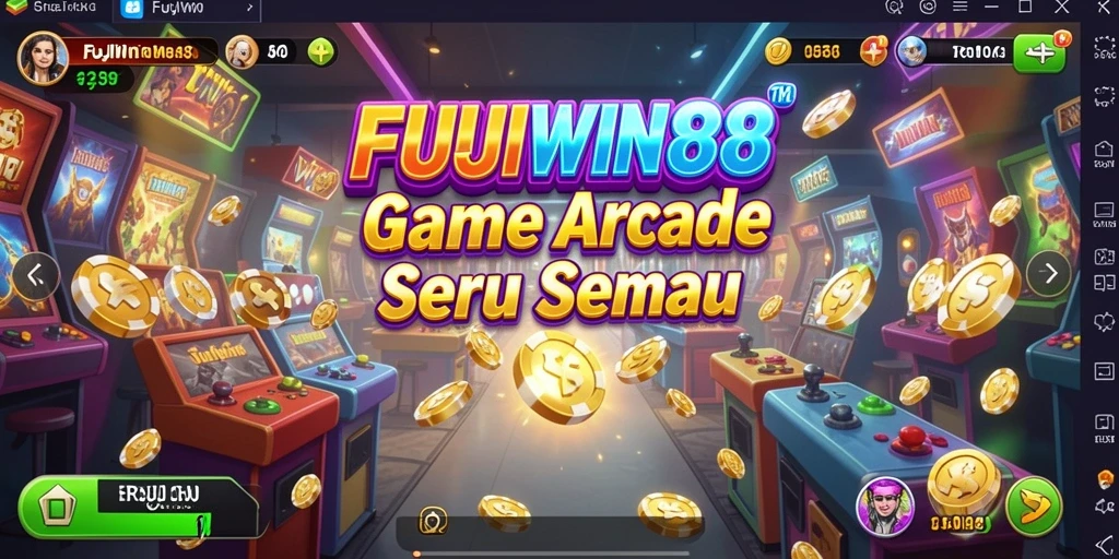 Tampilan gameplay FUJIWIN88 yang menarik dan penuh warna.