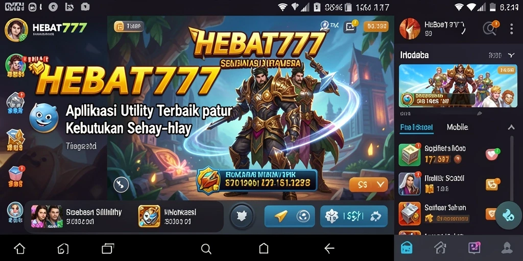 Tampilan antarmuka HEBAT777 yang sederhana dan efisien untuk manajemen.