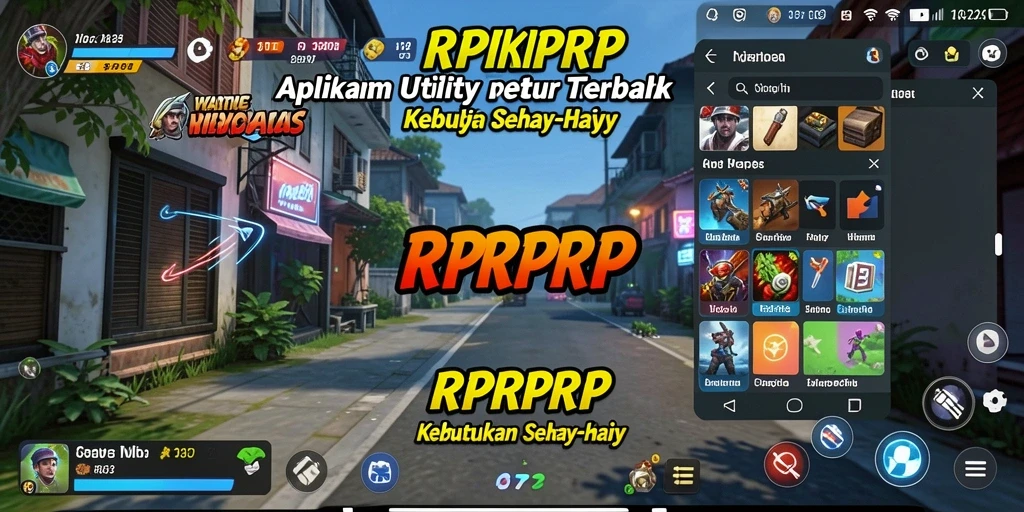Tampilan screenshot utama RPRPRP menampilkan fitur pengingat dan manajemen tugas.